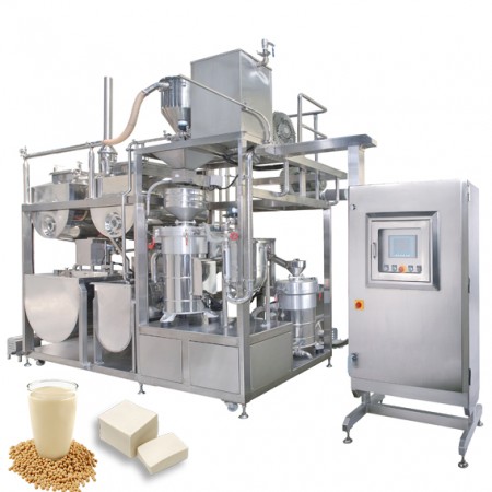 Soybean Grinding & Okara Separating & Cooking Machine